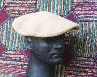 Vintage Mens Newsboy Cap Hat