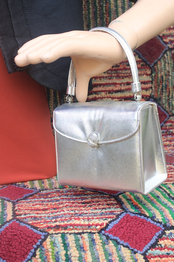 Vintage Silver Harry Levine Handbag