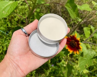 Sun Shield Salve | Mineral Zinc Balm with Raspberry & Carrot Seed Oils | Natural Sunscreen