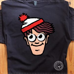 Dov'è Waldo Googly Eyes Graphic Tee - Eyebombing Art