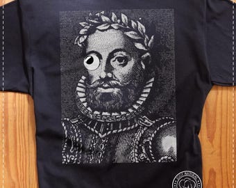 Funny Camões T-shirt - Portuguese Literary Parody Gift for Book Lovers History Nerd
