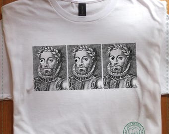 Funny Camões T-shirt - Portuguese Literary Parody Gift for Book Lovers History Nerd