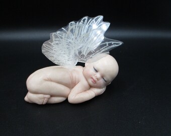 Angel sleeping -  nursery decor