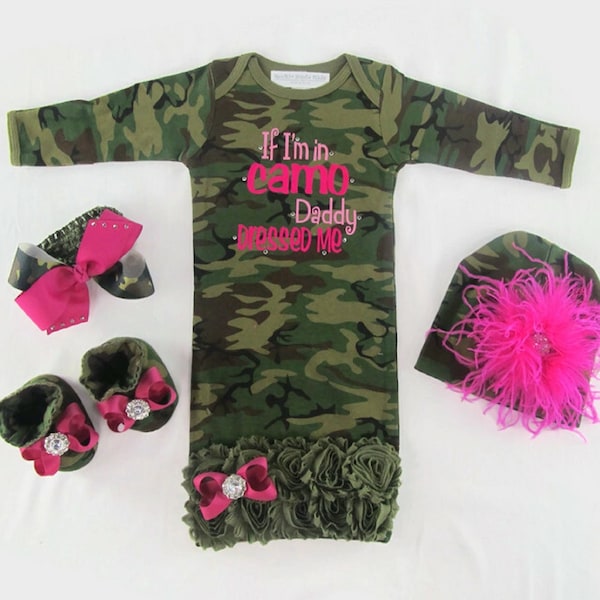 Camo Baby Clothes Etsy