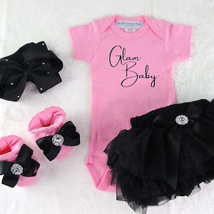 Baby Girl Gift, Newborn Baby, Baby Gift, 3 months, Newborn Baby, 6 months, Take Home Outfit, 3 months, Girls Clothes, Baby Gift, GLAM BABY