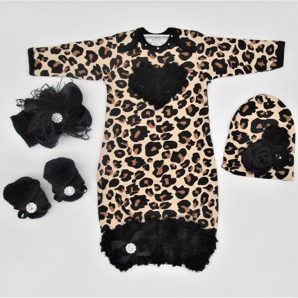Leopard Baby Girl - Etsy