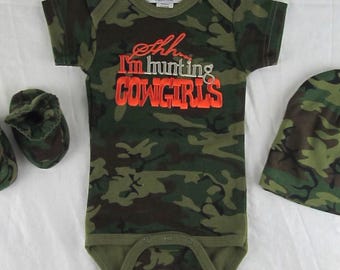 Baby Boy Clothes, Camo Baby Clothes, Baby Clothing, Hunting Bodysuit, Newborn Clothes, Camo Baby Boy, Baby Gift, Baby Boy, Funny Baby Gift