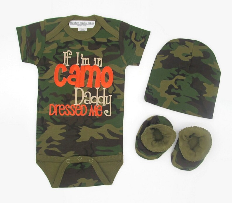 Camo Baby Clothes Baby Clothing Newborn Baby Boy 612 month Etsy