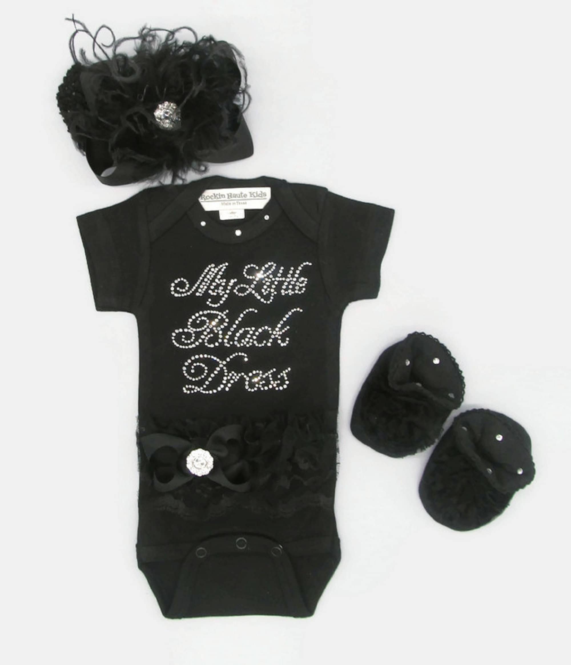 little black dress baby girl