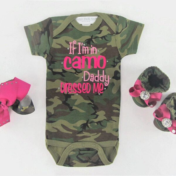 Newborn Camo Outfit Etsy
