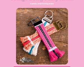Fringed Rope Keychain Coiled Rope Download PDF Pattern