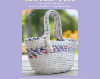 Linville Tote Coiled Rope Download PDF Pattern