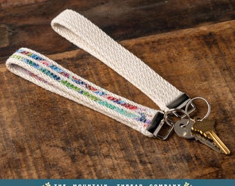 Rope Loop Key FOB Coiled Rope Basketry Sewing Pattern DIY Craft