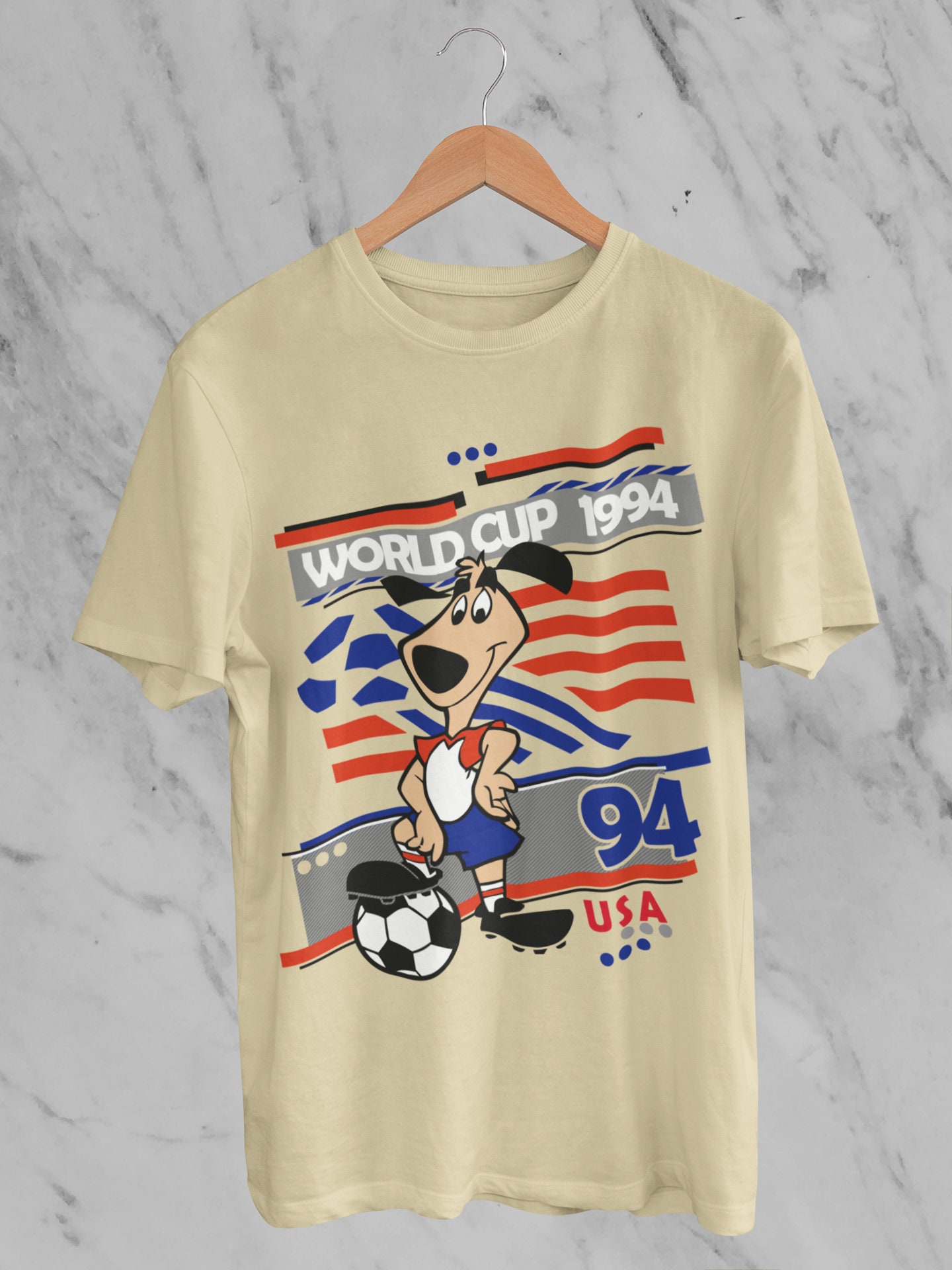 Discover Striker - USA 94 Classic T-Shirt, Vintage Mascot World Cup Shirt