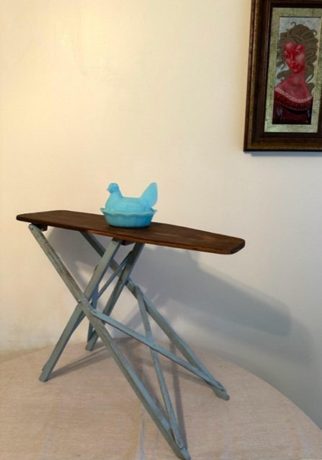 Vintage/antique Wood Ironing Board child Primitiv Rustic Etsy