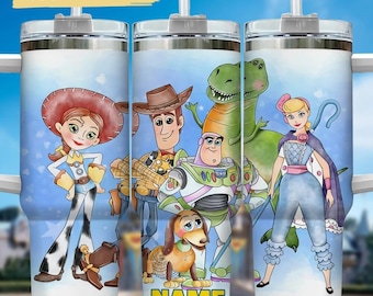 Custom Space Ranger Toy Vibes Fan Gift Handle Tumbler 40oz 30oz 20oz