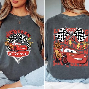 Lightning McQueen shirt, Disneyland Cars Movie Shirt, Magic Kingdom Shirt, Disneyland Road Speed Tee, Load Fast Tee imagem 1