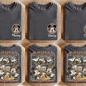 Retro Custom Disneyland Mickey&Friends Animal Kingdom Safari Mode Shirt, Walt Disneyland Family Trip, Let's Get Wild, Disneyland Family Tee image 1
