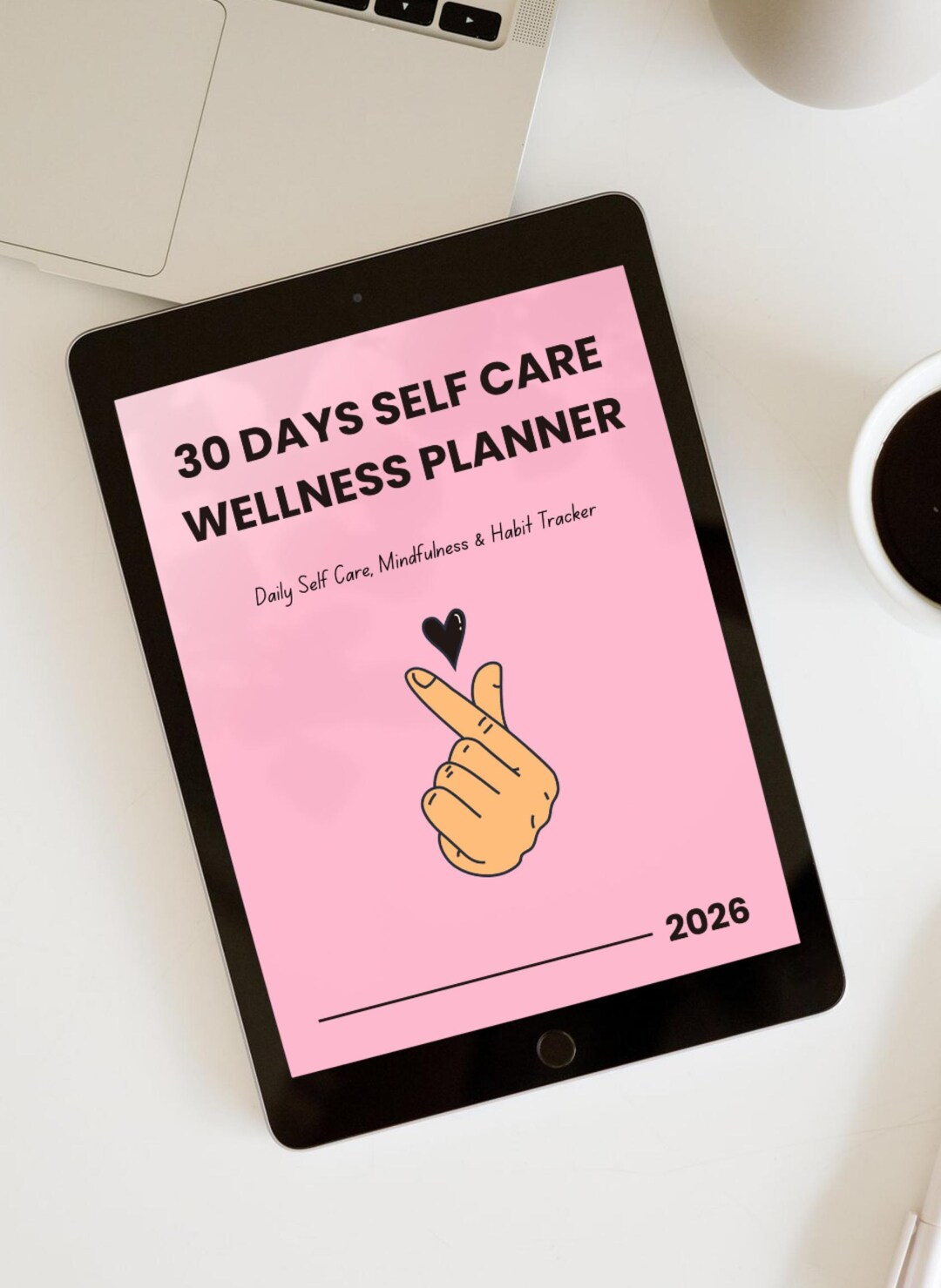 Wellness Journey – 30 Days Self Care Wellness Planner Digital Download ...