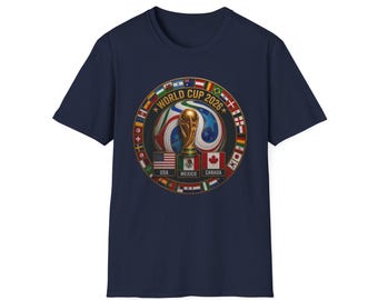 World Cup 2026 t-shirt, Soccer Tee, Soccer Fan Tee, Football Fan T-Shirt, USA 2026, Mexico 2026, Canada 2026