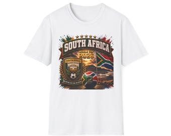 South Africa World Cup 2026 Soccer Fan T-Shirt, Vintage Bafana Bafana Football Tee