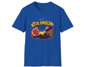 Columbia World Cup 2026 t-shirt, Soccer Tee, Columbia Soccer Fan Tee, Football Fan T-Shirt, USA 2026, Mexico 2026, Canada 2026