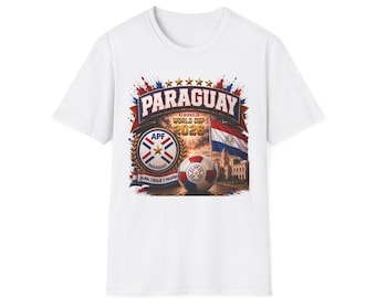 Paraguay Soccer Shirt | World Cup 2026 Fan Tee | Paraguay Soccer Gift | Match Day Shirt | Paraguay Soccer Fan Apparel