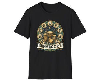 Drumming Circle drums design T-Shirt | Percussion, Djembe, Music Festival
