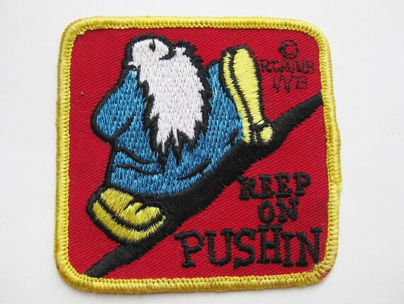 Vintage 70s Keep On Pushin' Mr. Natural R. Crumb E