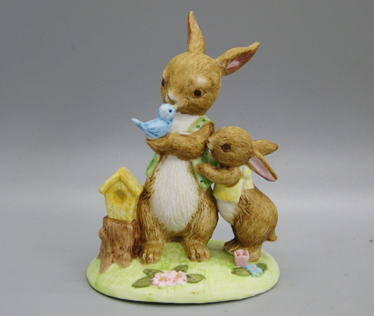 Vintage Lefton Peter Rabbit Porcelain Bunny Figurine Etsy
