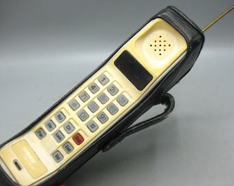 Téléphone sans fil pour voiture Motorola US West Brick vintage des années 80 et 90