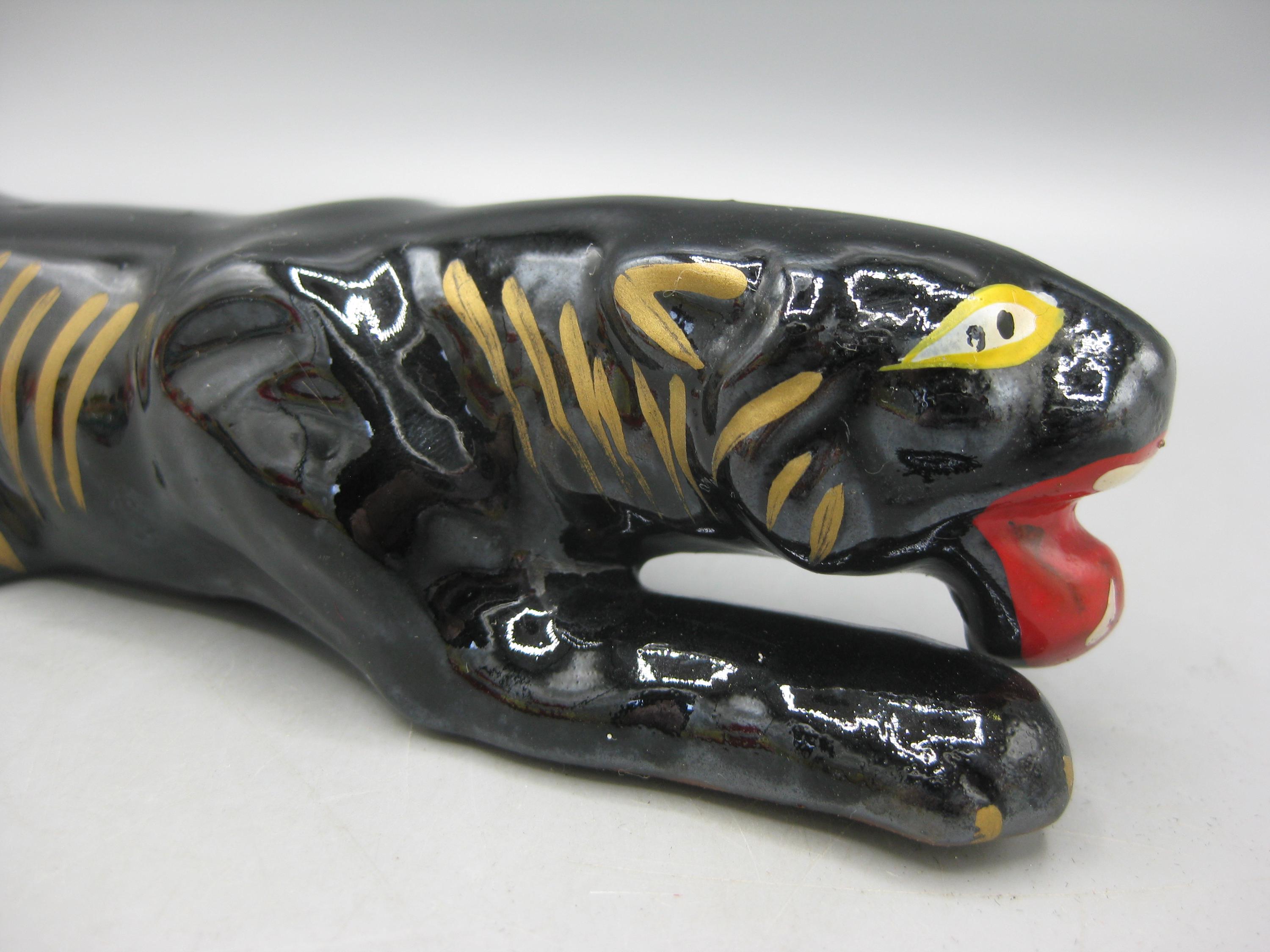1950s Black Panther Figurine - Etsy