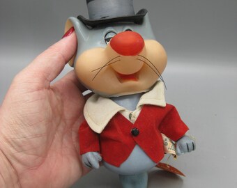 Vintage 1970 Dakin Merlin the Magic Mouse Looney Tunes Cartoon