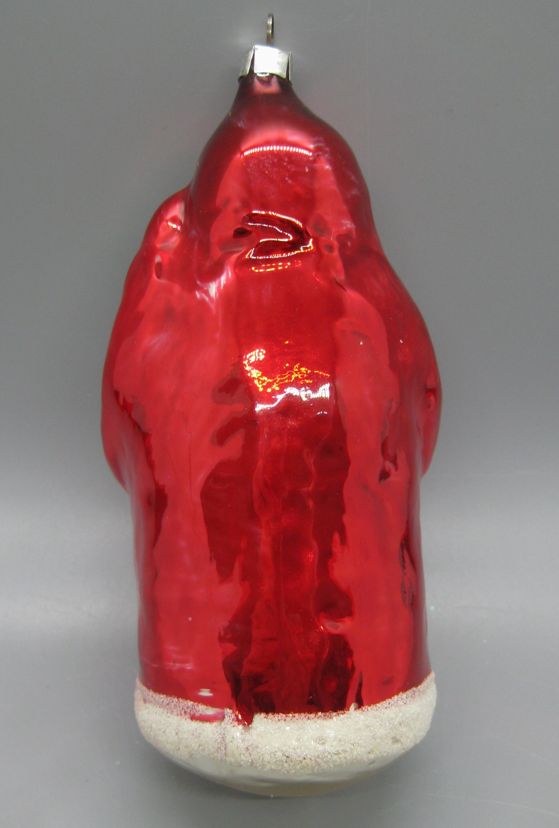 Vintage West German Hand Blown Glass Santa Claus Father Christmas 5.5 ...