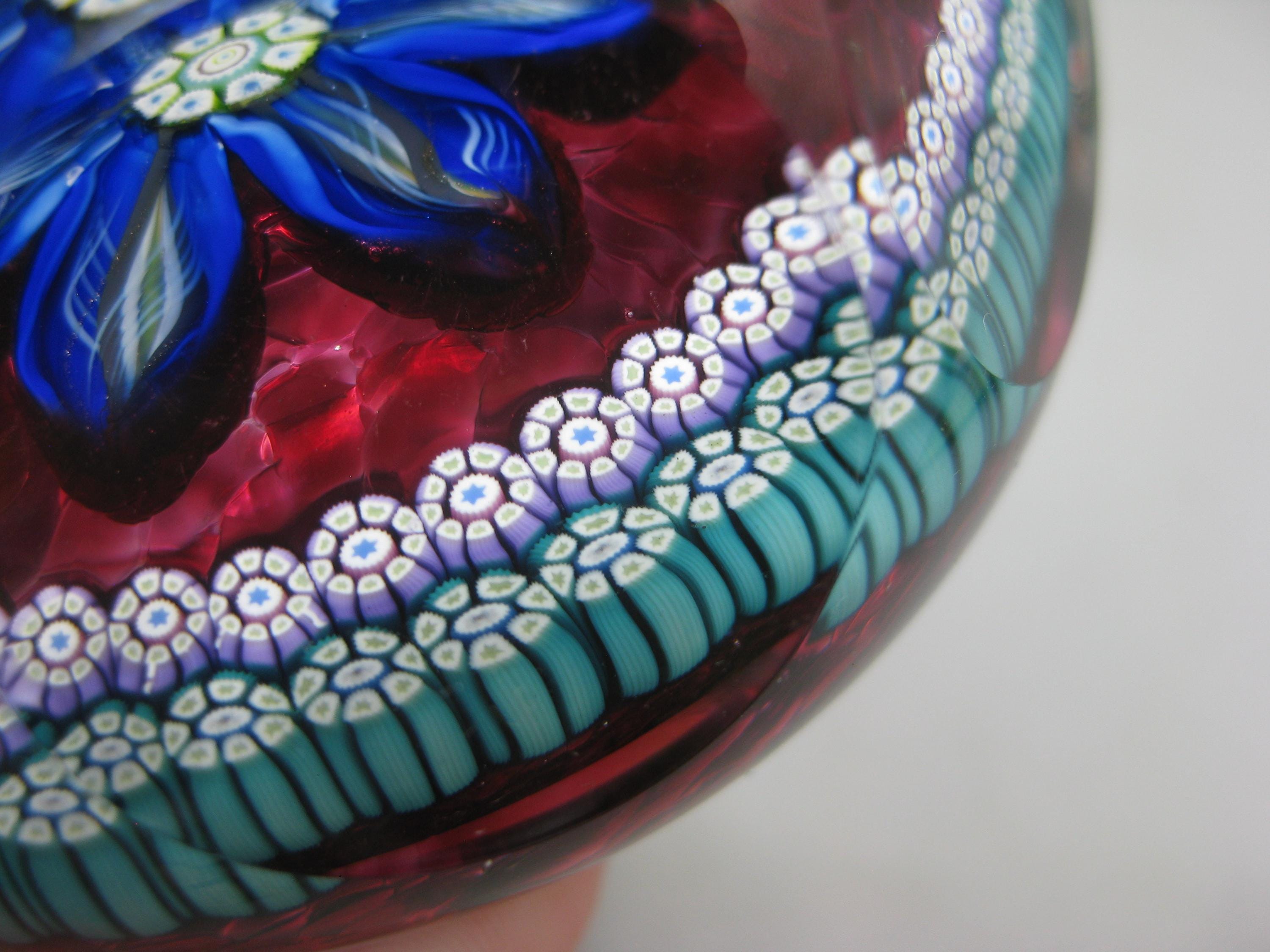 ヴィンテージ 1984 パースシャー スコットランド ミルフィオリ