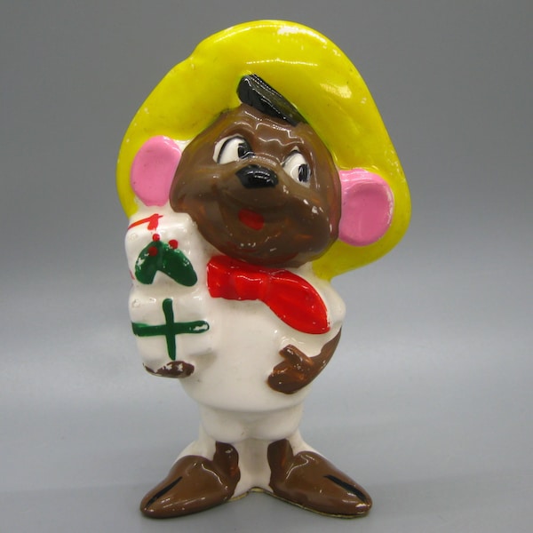 Vintage 1978 Speedy Gonzales Warner Bros Keramik Weihnachtsbaum Ornament