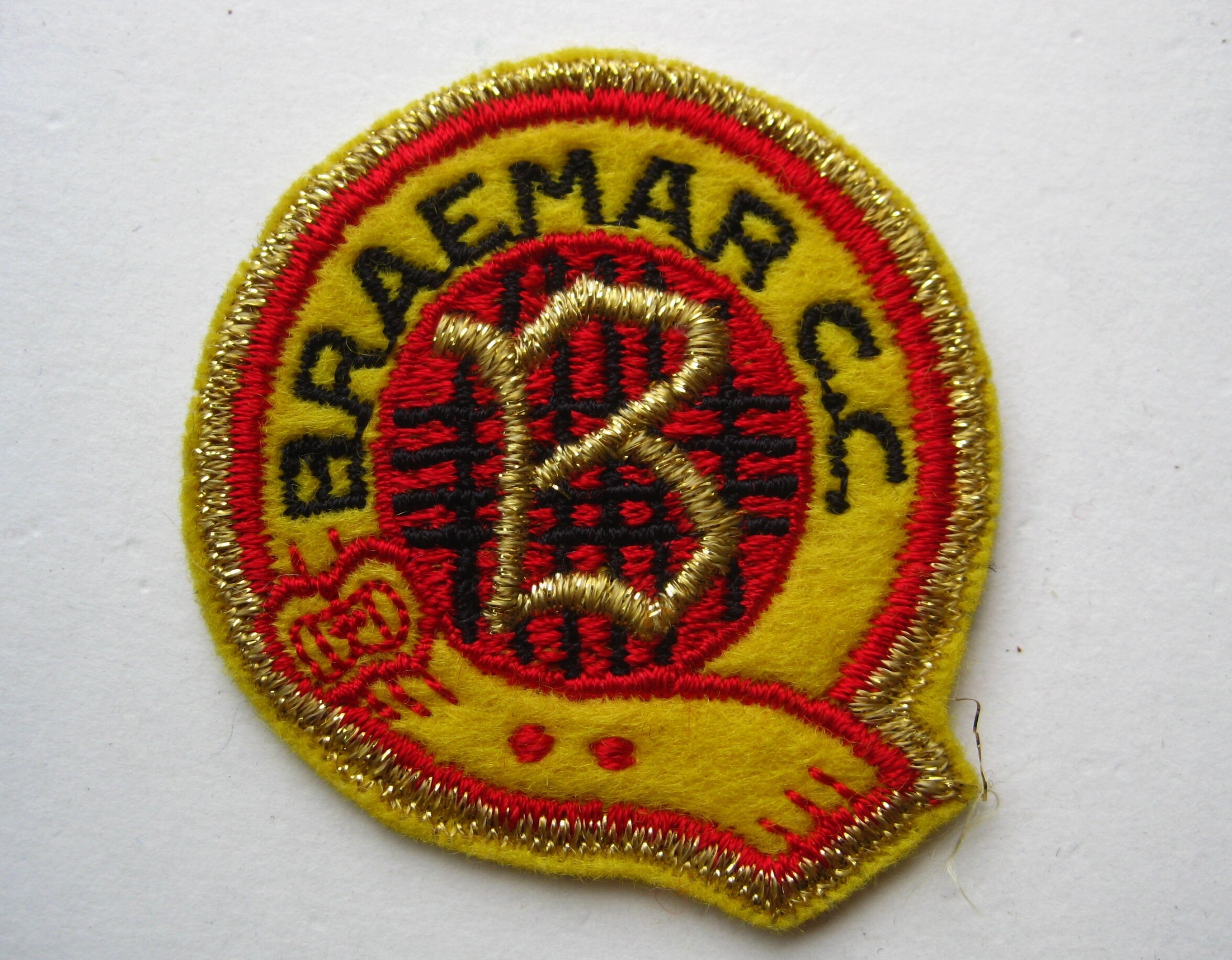 Braemar Country Club Tarzana Golf Course Embroidered Vintage 70s Jacket Hat Patch