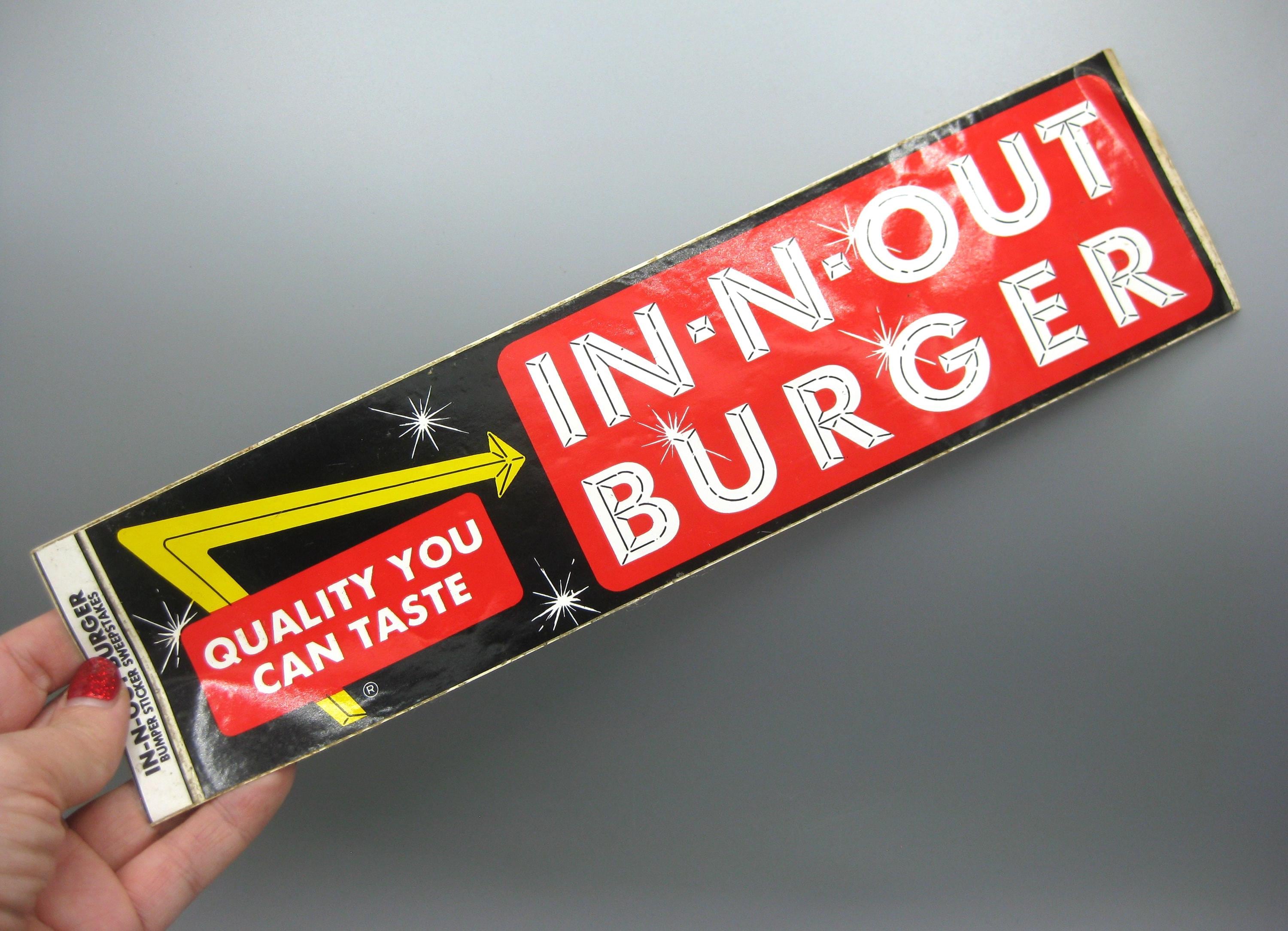 Vintage in N Out Burger - Etsy
