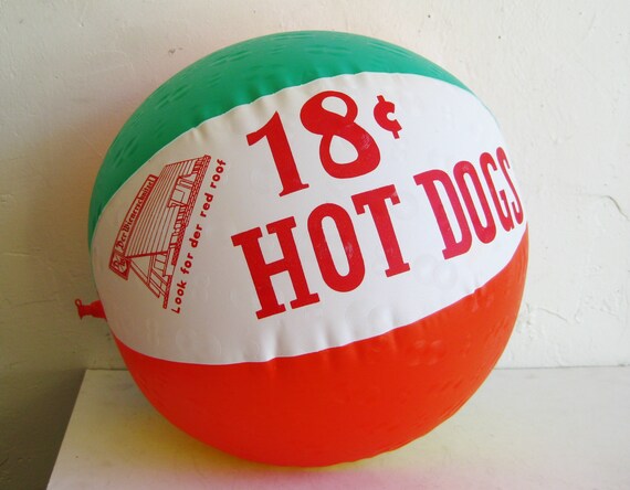 vintage beach ball