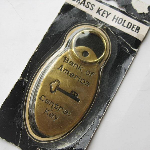 Brass Novelty Keychain Etsy