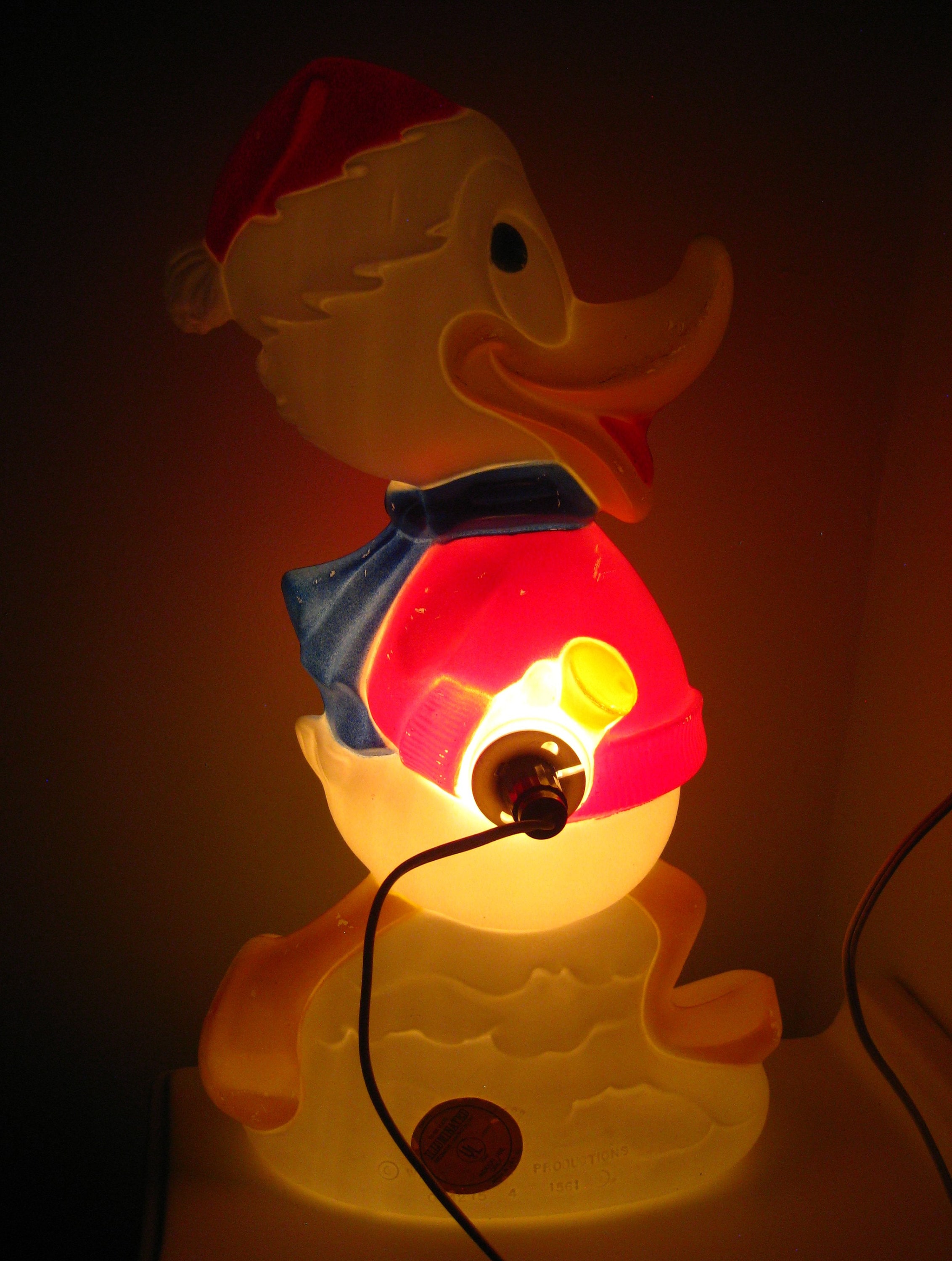 ▶︎▶︎SALE▶︎▶︎【1970s vintage】ディズニー　ドナルドダック ランプ ▶︎▶︎SALE▶︎▶︎【1970s vintage】ディズニー ドナルド