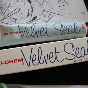 Vintage Tri Chem Black Velvet Zinnias Painting Fabric Blank Kit & Book ...