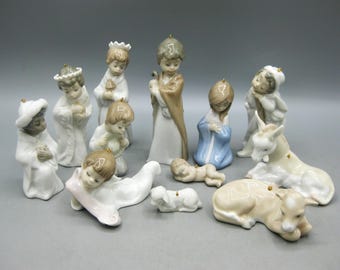 LLADRO 希少品 廃盤 キリスト降誕 8 点セット 新品未使用 オリジナル