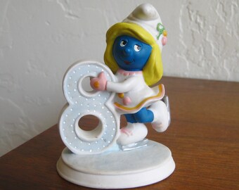 Bonne Fete Schtroumpf Etsy