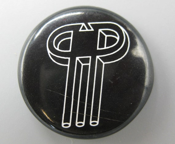 Vintage 1996 Paradox Press DC Comics Black Pin Bu… - image 1