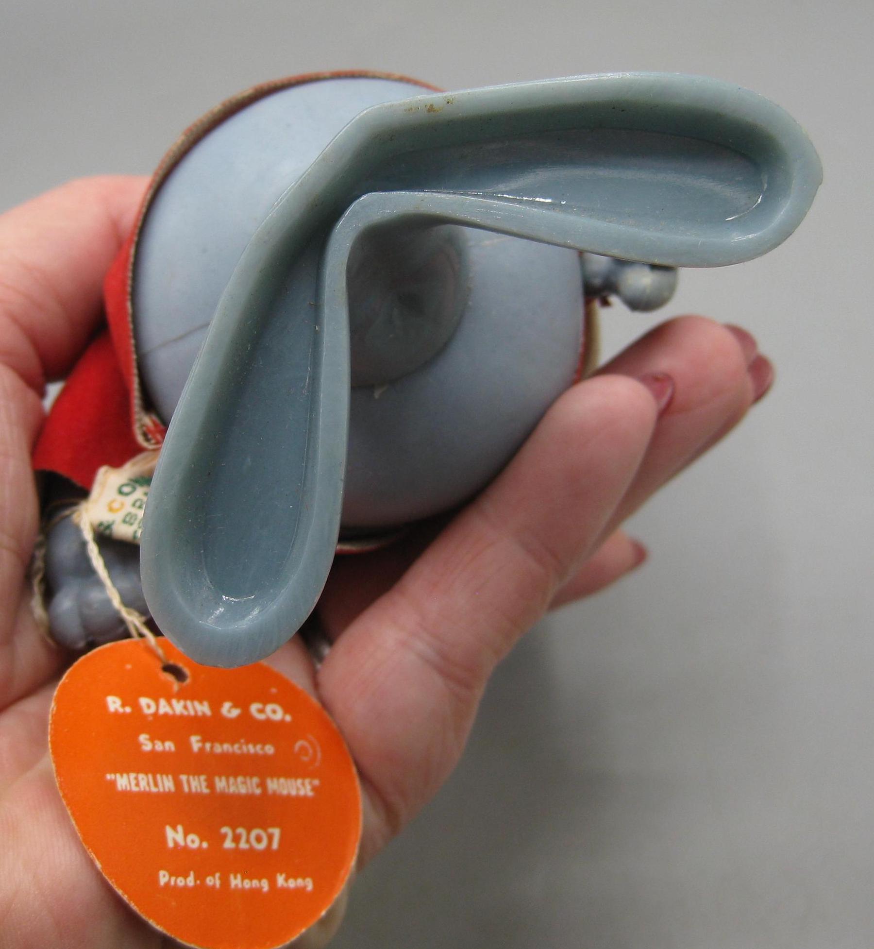 Vintage 1970 Dakin Merlin the Magic Mouse Looney Tunes Cartoon