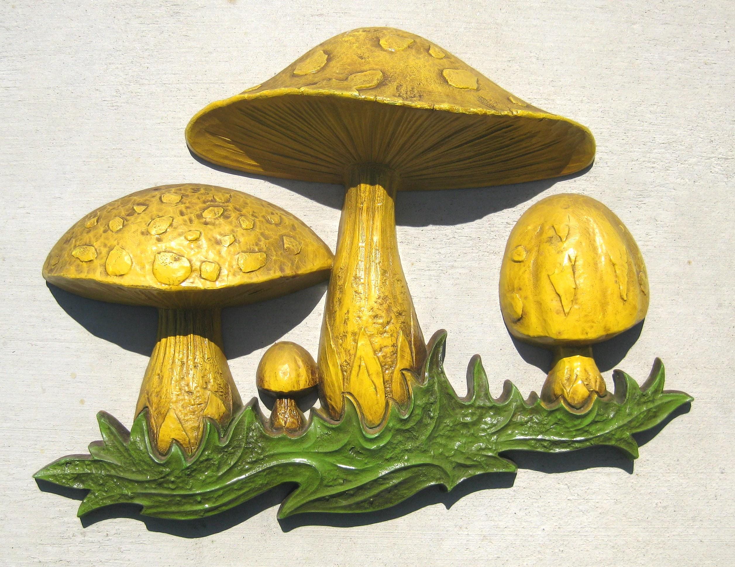 キノコ マッシュルーム 壁掛け ペア アメリカ ビンテージ 【公式通販】