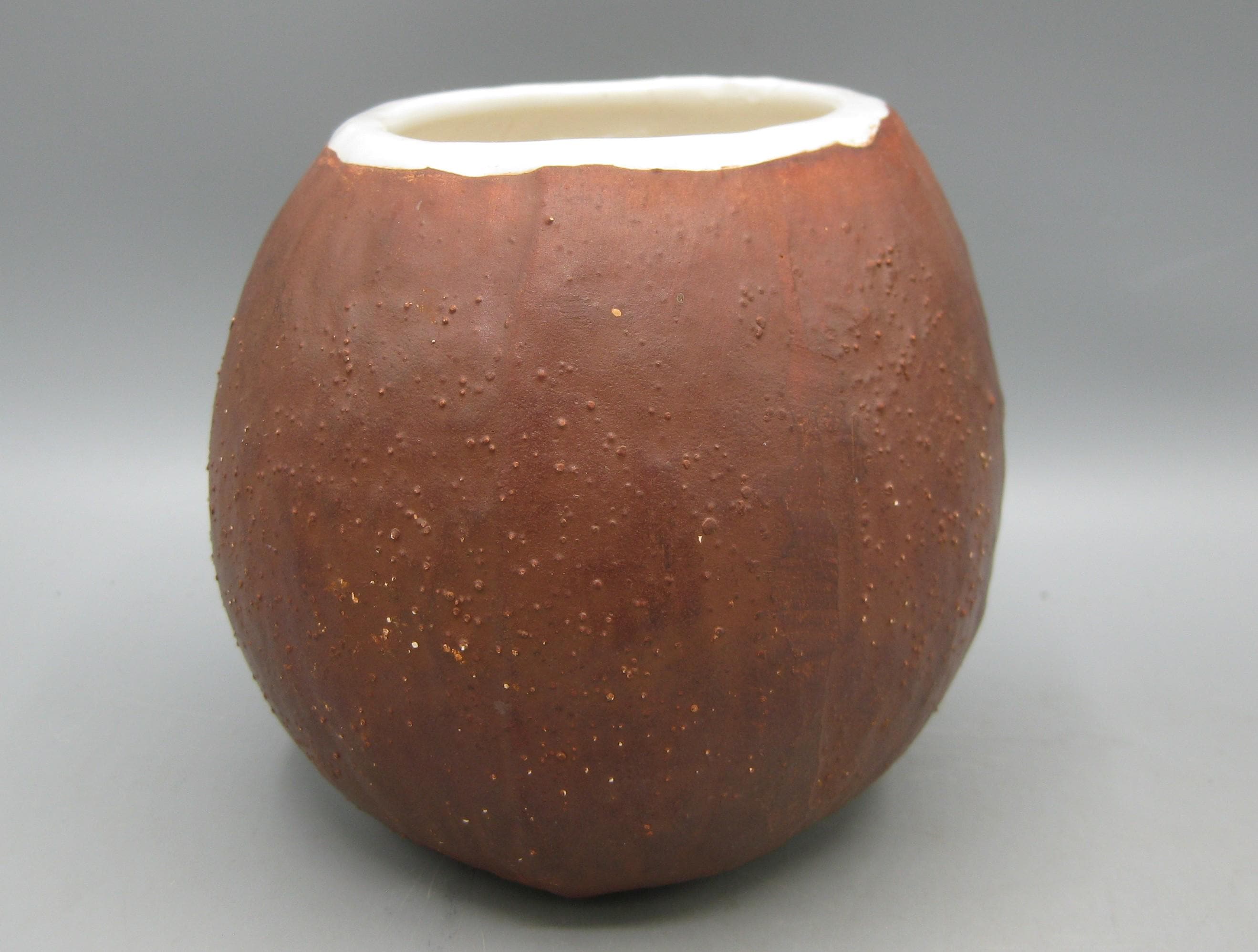 Vintage 50s Trader Vic's Coconut Ceramic Tiki Grog Mug Cup - Etsy
