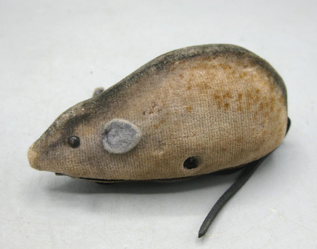 ヴィンテージ 30年代 シュコー ドイツ製 ゼンマイ式マウス 機械式