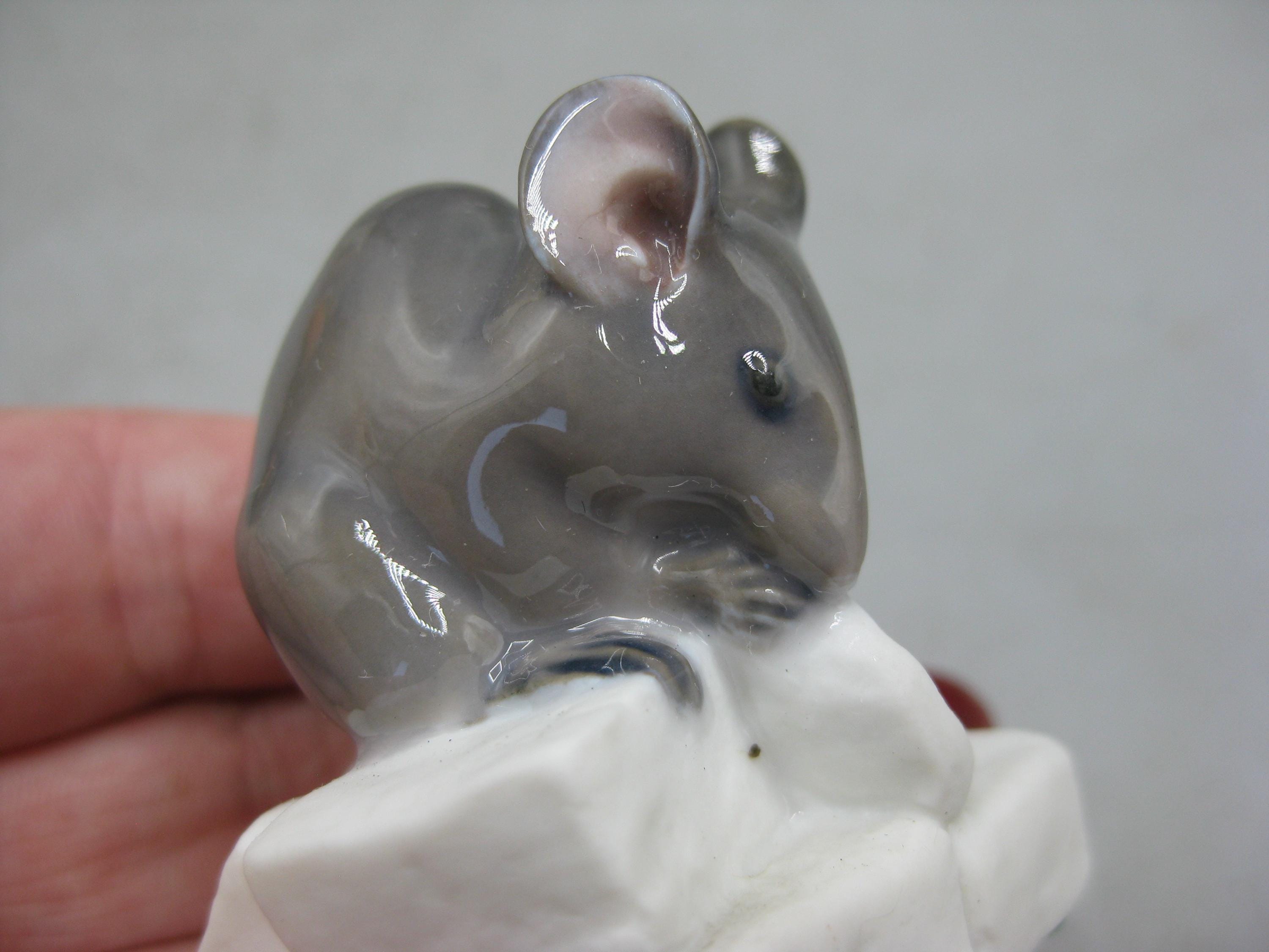 ヴィンテージ ロイヤルコペンハーゲン 角砂糖の上のネズミ #510